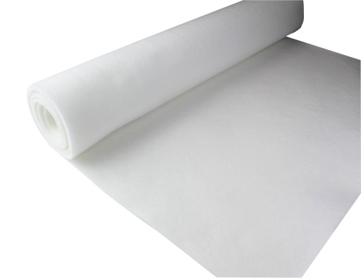 BIELA PLsť 400g/m2 - 3mm - mäkká 150x50cm