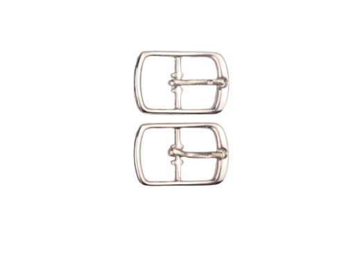 Pracky na opasok 12 mm 2s strieborné