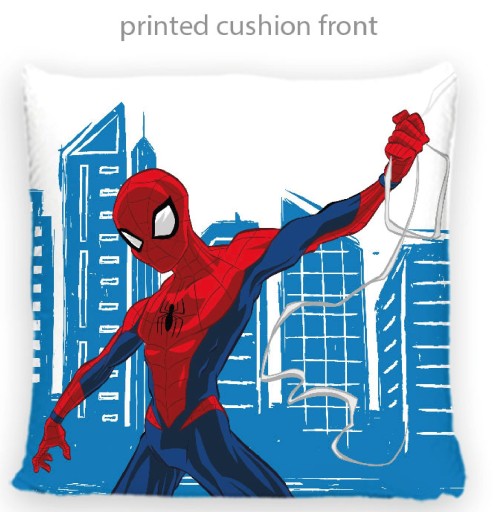 SPIDERMAN OBLIECKA NA VANKÚŠ 40x40 SPIDER SPIDER HRUBÝ MÄKKÝ