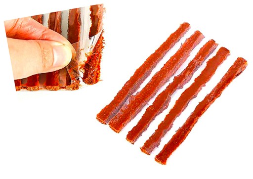 OPRAVNÉ VLOŽKY DO BEZDUŠÍKOVÝCH PNEUMATÍK, ŠNÚRY, 5 KS. V7E99
