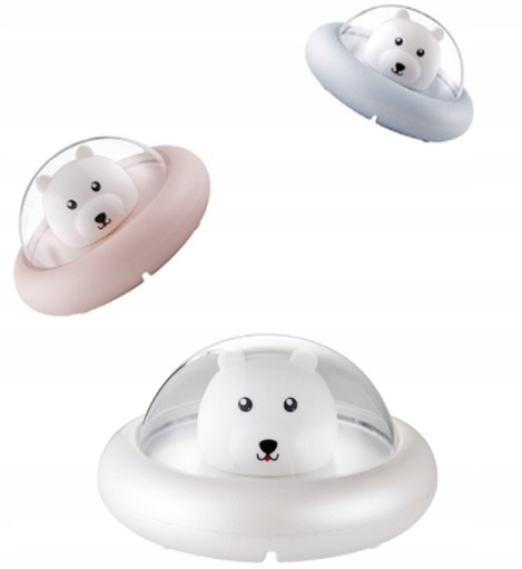BEZDRÔTOVÁ mäkká silikónová LED nočná lampa pre DETI BEAR BEAR BEAR BEAR