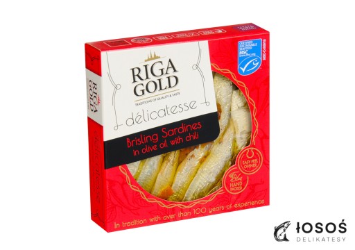 LOTYŠSKÉ Sardinky v PREMIUM čili oleji
