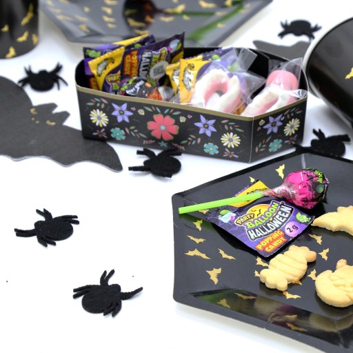 KONFETTI SPIDERS TINY SPIDER HALLOWEEN 10 ks