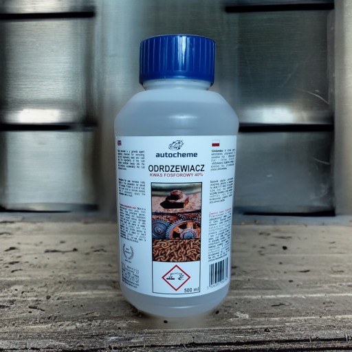 ODSTRAŇOVAČ HRDZE NEUTRALIZÁTOR OCELE 700g 500ml