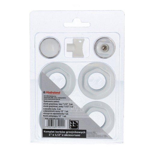 Sada zástrčiek pre hliníkový radiátor