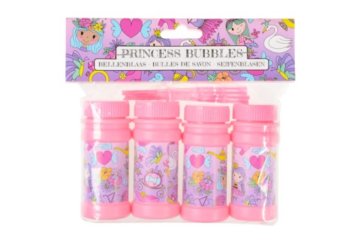 Mydlové bublinky Princess 60 ml fúkané tekuté