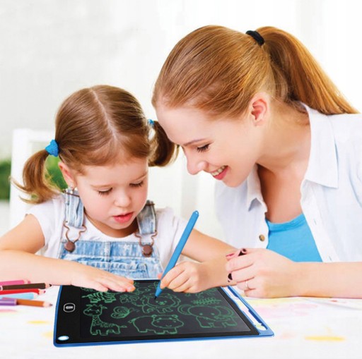 VEĽKÝ GRAFICKÝ TABLET NA KRESLENIE PRÍRUČNEJ TABULE ZÁPIS PRE DETI