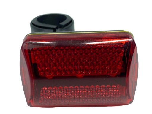 LED ZADNÉ SVETLO BICYKEL 3 DIÓDY 2 FUNKCIE + RÚČKA