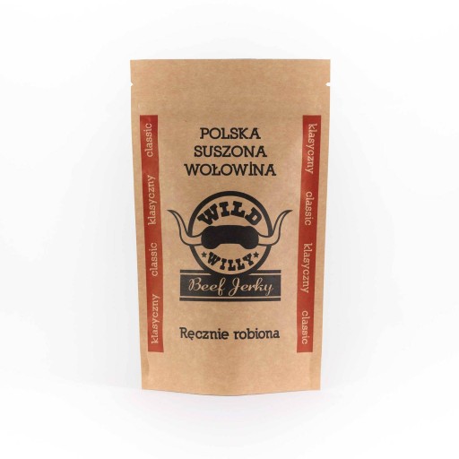 Beef Jerky Sušené hovädzie 30g - Wild Willy