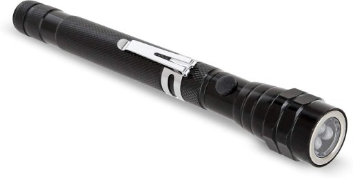 TELESKOPICKÁ BATERKA S MAGNETOM A LED UCHOVÁVAČOM