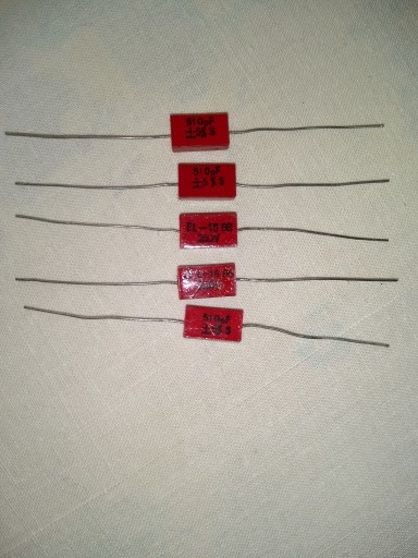 MICA KONDENZÁTOR 510pF 5% 250V MIFLEX 10 KS