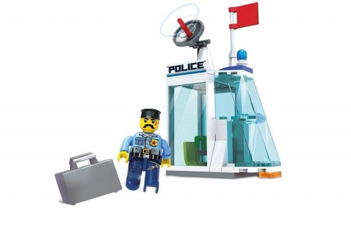 Klocki Blocki - Polícia 2v1 57 prvkov