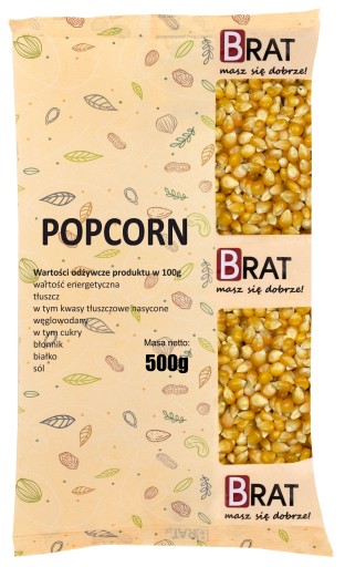 Popcorn zrno 500g KUKURICA na praženie