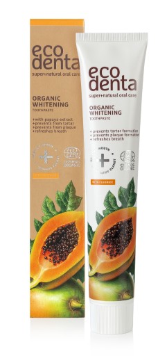 BIO BIELIACA ZUBNÁ PASTA S FLUORIDOM PAPAYA ALOE ECODENTA 75ml