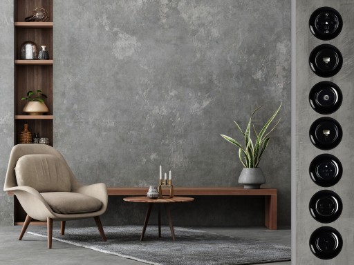 LOFT RETRO DVOJRÁMČEK ČIERNA JLM