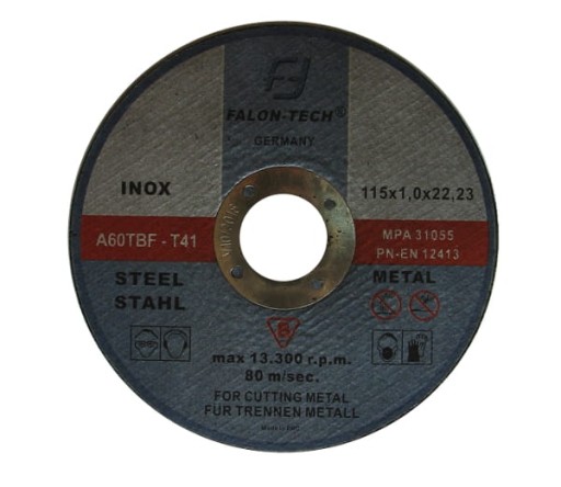 FALON-TECH INOX KOVOVÉ REZNÉ KOTOUČE 115X1,0
