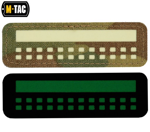 VELCRO ZÁPLATA POLISH FLAG LASER REZANÁ 25x80 M-TAC MULTICAM/FLUORESCENCE