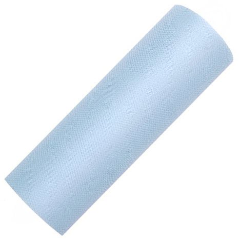 DEKORATÍVNY TYL Svadobný Svadobný 15cm 9m 011 modrý