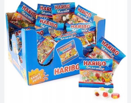 Mini balenie želé Haribo Starmix Chlapčenské darčekové darčeky Holidays