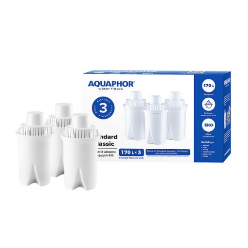 Filtračná vložka AQUAPHOR Standard Classic B15 3 ks