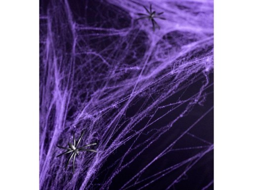 FIALOVÁ HALLOWEEN SPIDER WEB 60G