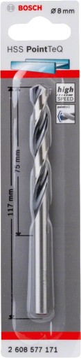 BOSCH HSS-POINTTEQ VRTAČKA 8,0/75 mm 2608577171