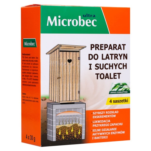 MICROBEC ULTRA BAKTÉRIE PRE SUCHÉ ZÁCHODY A POZNÁMKY