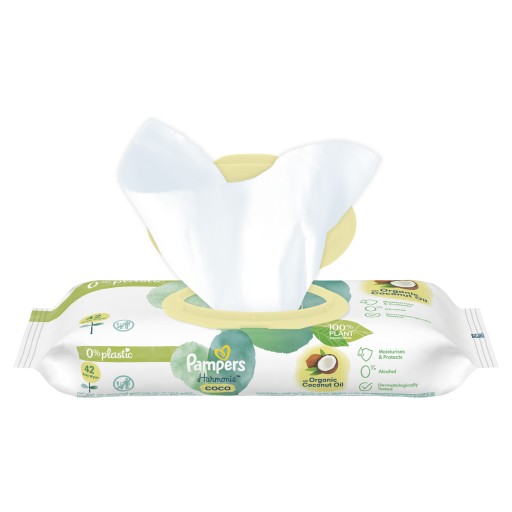 Pampers Harmonie Coco vlhčené obrúsky 1 x 42 ks.
