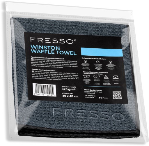 Mikrovlákno Fresso Winston Waffle na čistenie okien