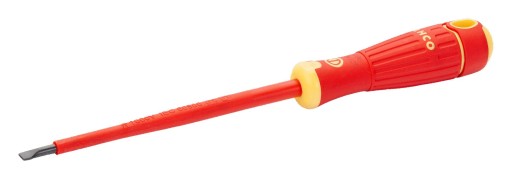 BAHCO PLOCHÝ SKRUTKOVAČ IZOLOVANÝ 0,5 x 3 x 100 mm SB