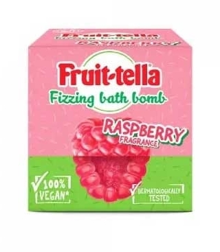 Fruittella Malinová šumivá bomba do kúpeľa, 140g