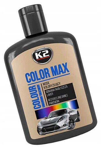 G7U36 K2 COLOR MAX Farbiaci vosk 200 ml čierny
