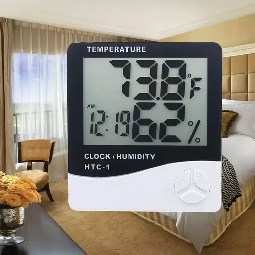 METEOROLOGICKÁ STANICA DIGITÁLNE HODINY TEPLOMER HYGROMETER BATÉRIA SÚČASŤOU