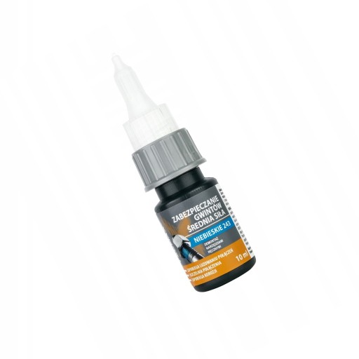 TECMAXX LEPIDLO NA Skrutkovacie závity 10ML MODRÉ STRED