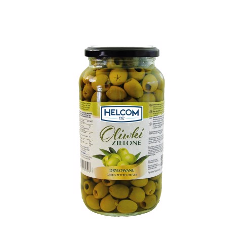 Helcom Pitched zelené olivy 935ml
