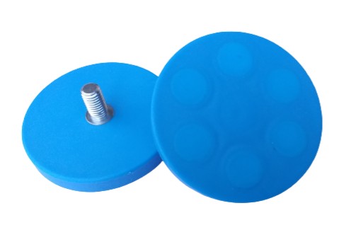 Neodymový magnetický držiak C31L guma MODRÁ