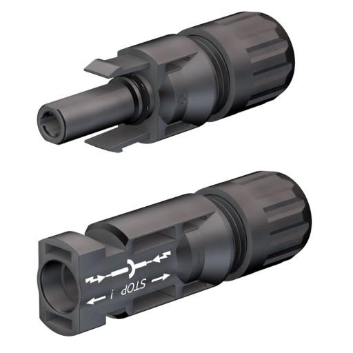 SADA KONEKTOROV MC4 PRE KÁBEL S PRIEREZOM 4 mm²