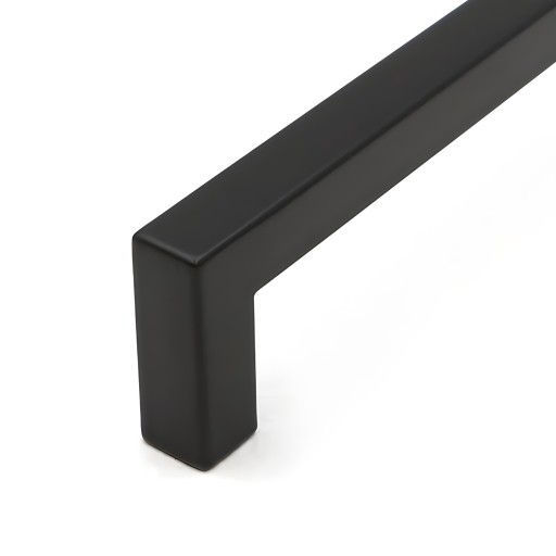 ÚCHYTKA KUCHYNSKÉHO NÁBYTKU, KOHOŽ, SKRIŇA, ZÁSUVKA, ÚCHYTKA NÁBYTKU, MATNÁ ČIERNA, 160 MM