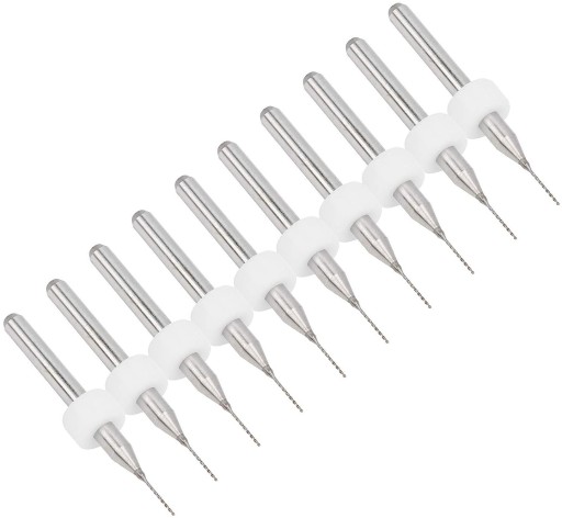 10 x MINI VRTAČKY 0,7mm VIDEO MODELOVANIE DPS