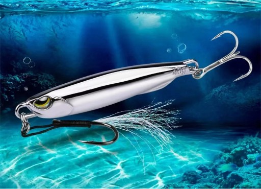 Wobler RYBÁRSKA NÁSTRAHA ŠŤUKA ZANDER SUMEC 20g 6,6cm STRIEBORNÉ ZRKADLO