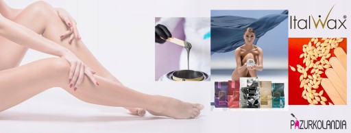 HARD WAX Azulene ITALWAX 250g depilácia
