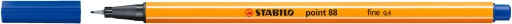 STABILO POINT 88 F 0,4 FINISH WRITER, TMAVOMODR