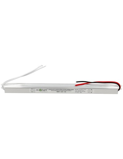 ULTRA TENKÝ LED PRUH ZDROJ IP20 12V 4A 48W