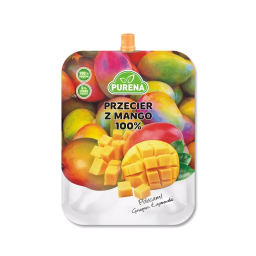Mangové pyré 100% 350 g Purena