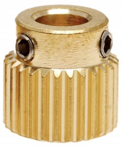 MK7 T EXTRUDER okrúhly 40 ZUB 40T 5mm KONCOVÝ 3