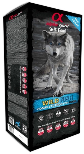 Alpha Spirit Wild Fish 200 g Suché mäkké krmivo pre psov