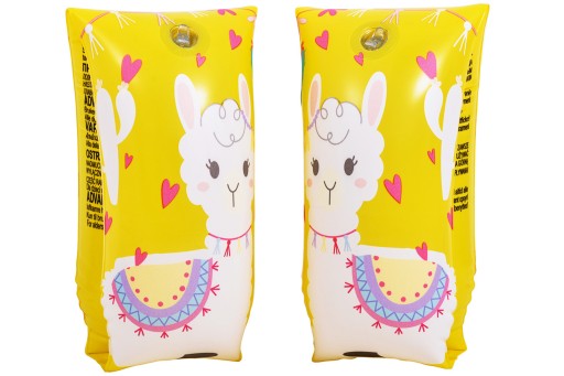 DETSKÉ PLÁVKOVÉ RUKÁVY ALPACA 30x15CM 37617 RUŽOVÁ