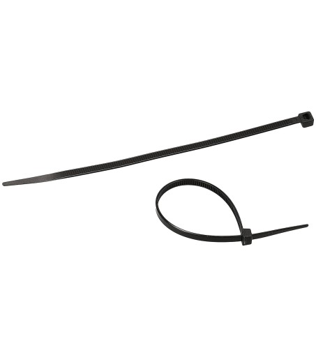 Sťahovacie pásky 3,6x150mm Čierna 100 ks