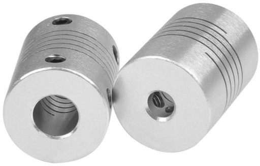FLEXIBILNÁ HLINÍKOVÁ SPOJKA 5x8mm