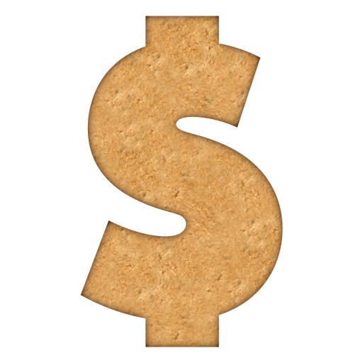 Formička na perníčky Forma MONEY Forsa Symbol DOLLAR $ 9cm